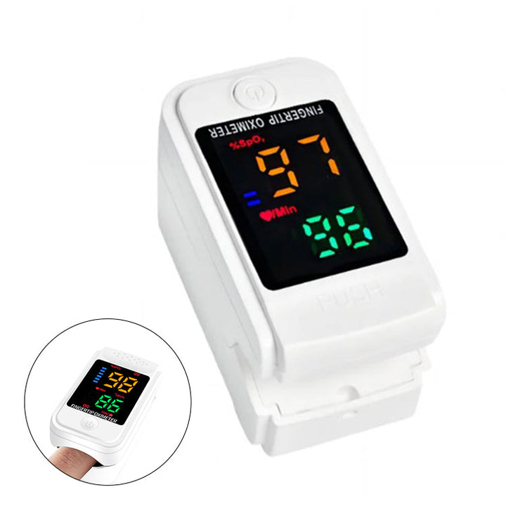 Gemakkelijk afleesbare saturatiemeter, perfect voor dagelijkse gezondheidscontroles en kinderen.