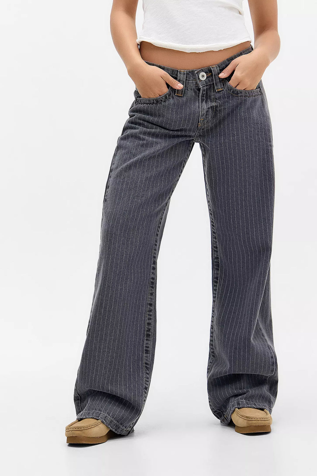Comfortabele dames wijde pijpen broek met relaxte pasvorm, ideaal voor een stijlvolle, ontspannen look.