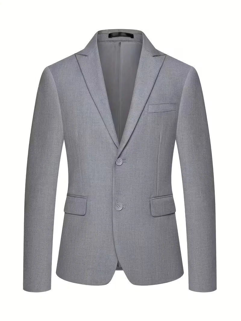 Volledige outfit van het driedelige slim fit trouwpak
