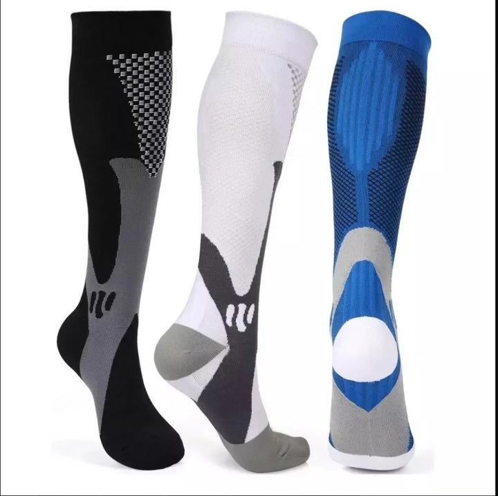 Unisex Compressiekousen voor Pijnverlichting en Herstel