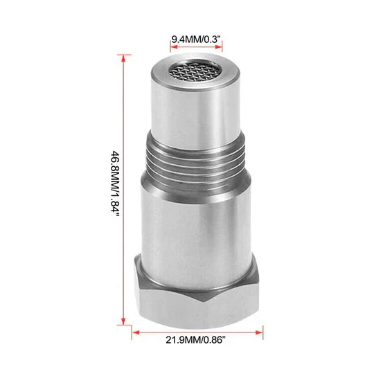 Voertuig O2 sensor afstandhouder M18x1.5, een essentieel auto-onderdeel om CEL te corrigeren.