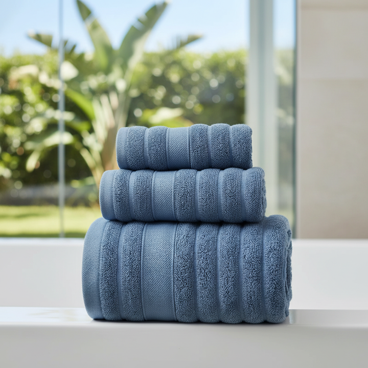 Luxe 100% katoenen handdoekenset voor de badkamer, super zacht en zeer absorberend.