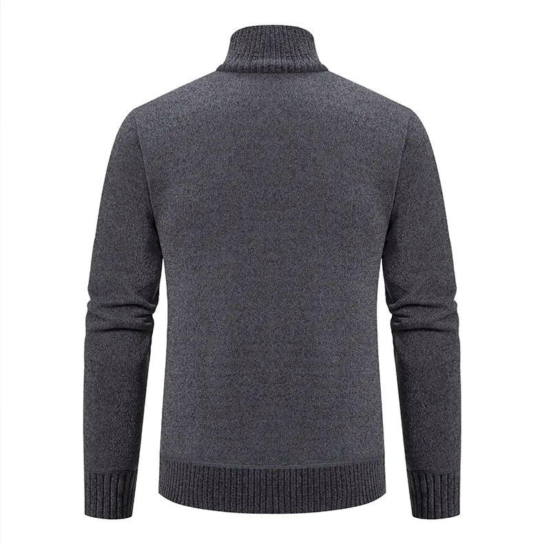 Zijaanzicht van het comfortabele heren vest