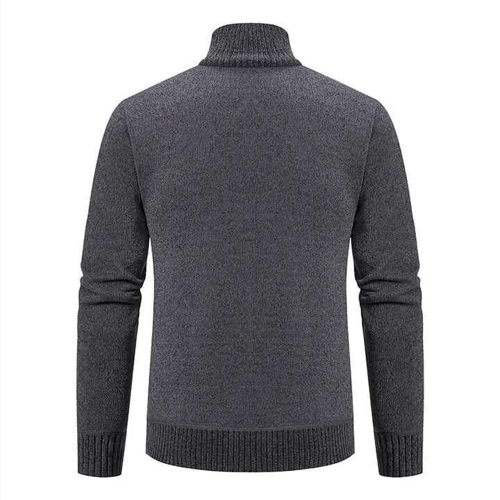 Zijaanzicht van het comfortabele heren vest