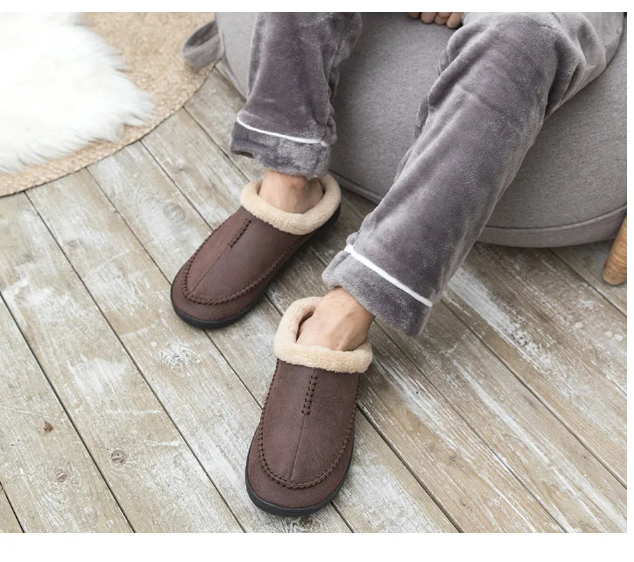 Heren instapsloffen, perfect cadeau voor mannen die van comfort houden; warm en praktisch.