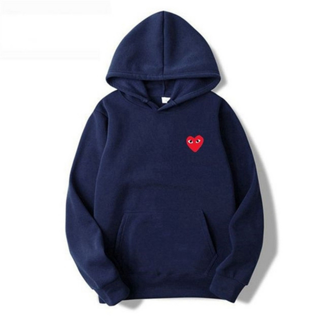 Veelzijdige zachte trui voor dagelijkse kleding. Deze comfortabele unisex hoodie heeft een capuchon.