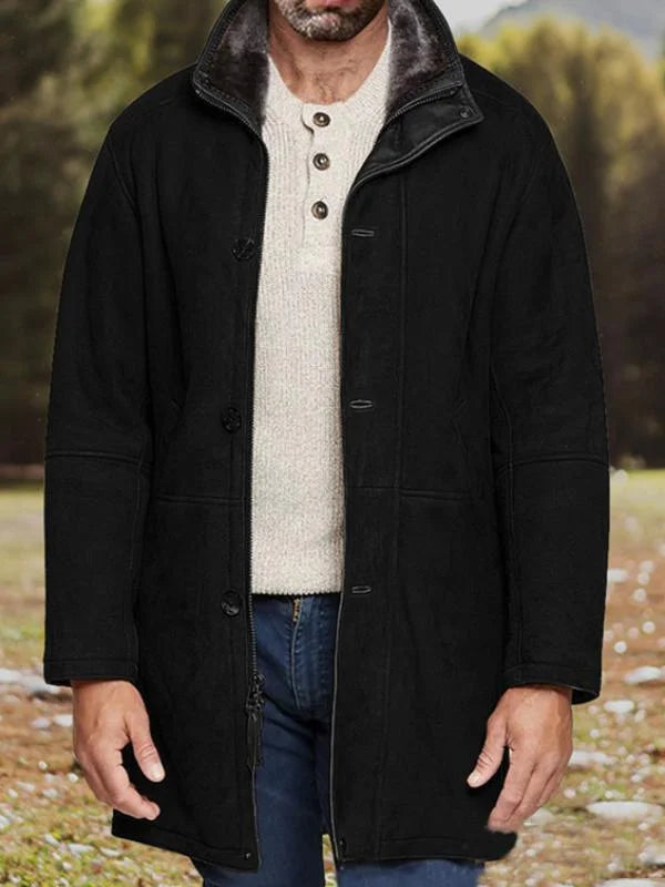 Comfortabele herenkleding voor de winter, waterafstotende jas