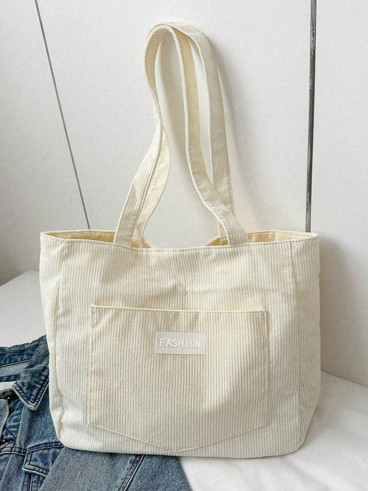 Veelzijdige grote totebag voor dames. Ideaal als casual schoudertas, schooltas of werktas.