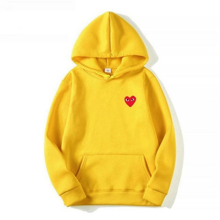 Zachte comfortabele trui, unisex hoodie met een relaxte pasvorm voor dagelijks plezier.