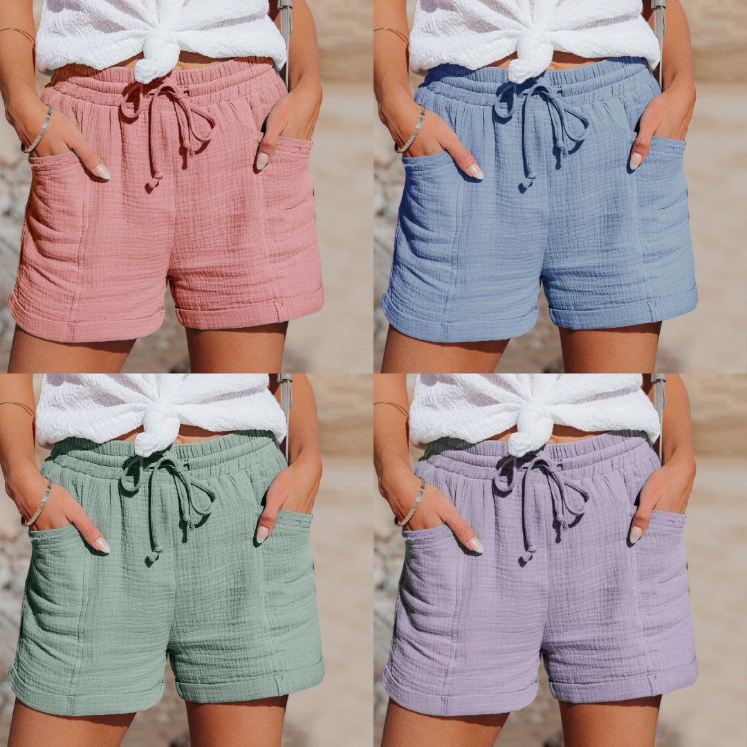 Casual damesbroek voor de zomer met comfortabele pasvorm