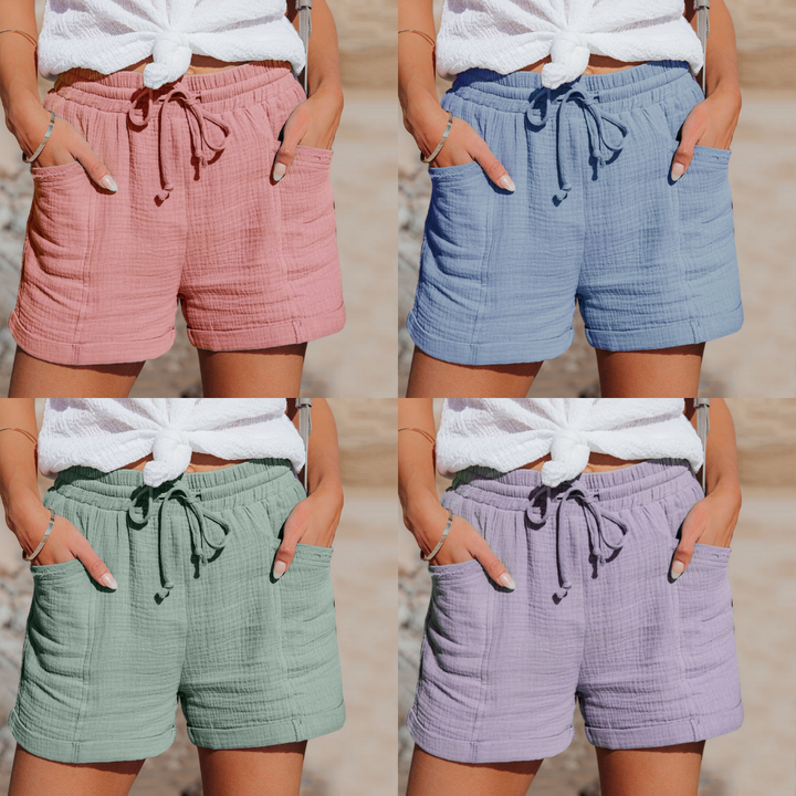 Casual damesbroek voor de zomer met comfortabele pasvorm