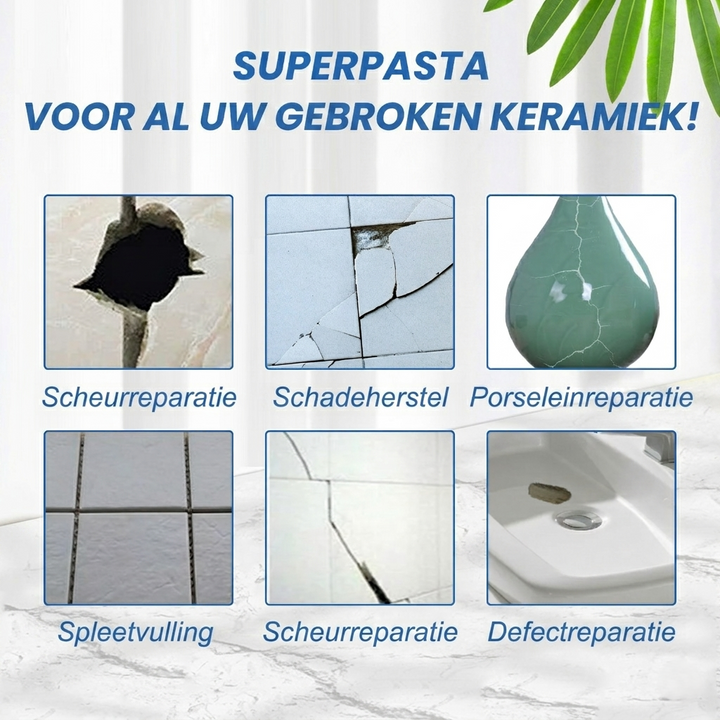 Tegel Reparatiemiddel OneStop - Eenvoudig & Duurzaam Herstel
