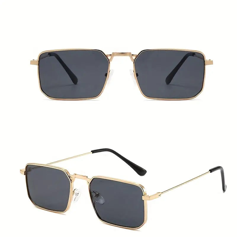Zomerse unisex zonnebril met uitstekende oogbescherming en een trendy, tijdloos design.