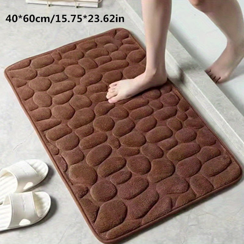 Comfortabele huis mat met antislip functionaliteit voor vochtige ruimtes