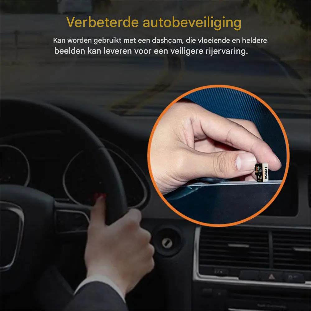 Duurzame 1TB Micro SD-kaart; ideaal voor extra digitale opslag in je tablet, smartphone of drone. Snel en betrouwbaar.