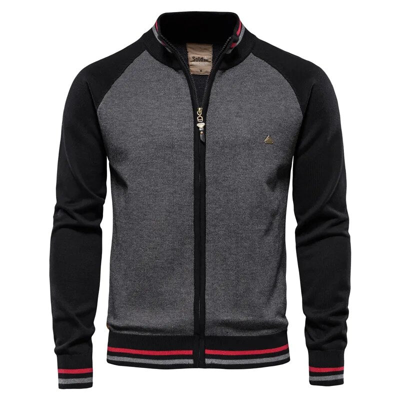 Stijlvol heren vest, perfect als comfortabel college vest. Essentieel voor moderne mannenmode.