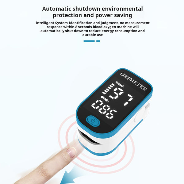 Zuurstof- en hartslagmeter, onmisbaar voor welzijn en medische zelfcontrole thuis.