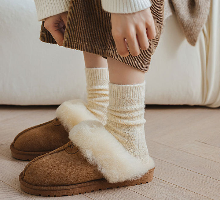 Perfect cadeau: Luxe warme dames wintersokken, heerlijk zacht en één maat.