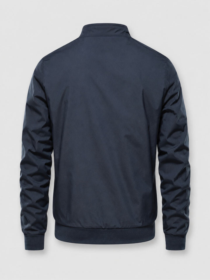 Zip-front bomberjack voor heren voor dagelijks casual gebruik