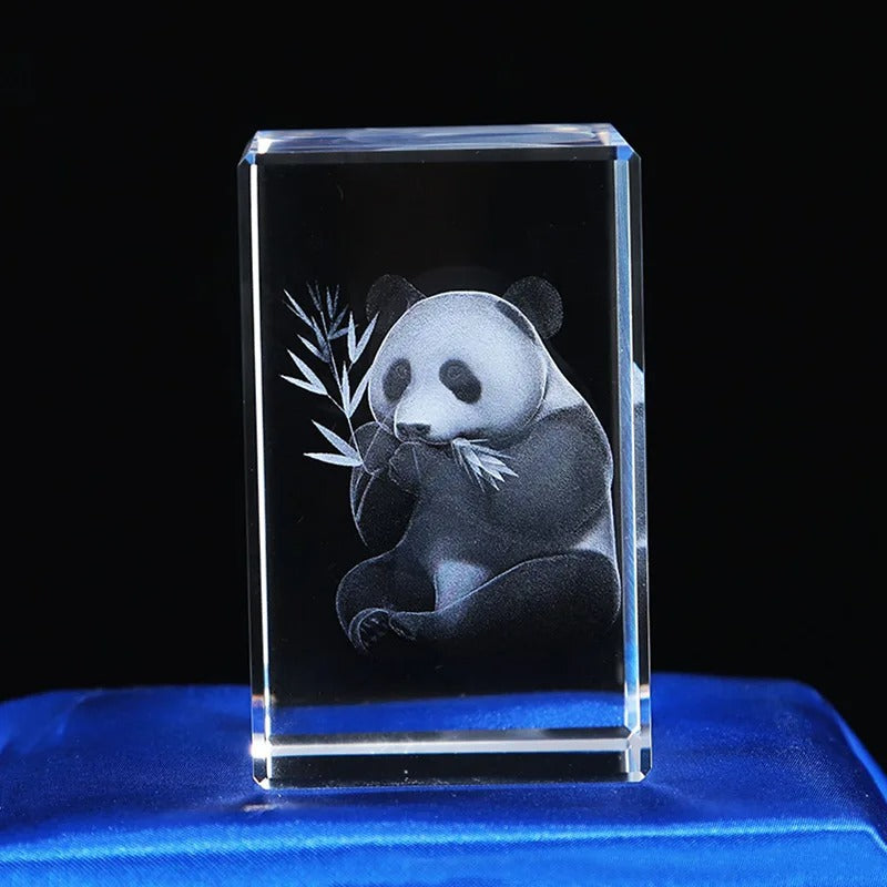 Gepersonaliseerd Kristallen Fotoblok | 2D & 3D Lasergravure Cadeau