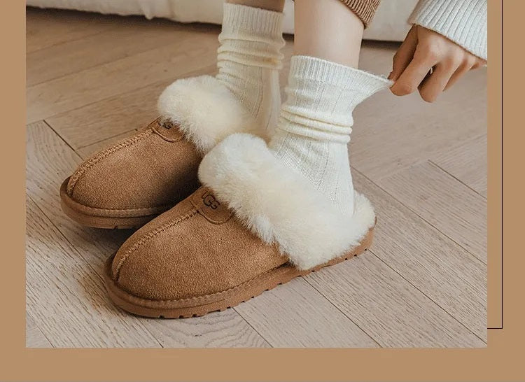 Lange luxe dames wintersokken, houden benen extra warm. Beschikbaar in diverse kleuren.