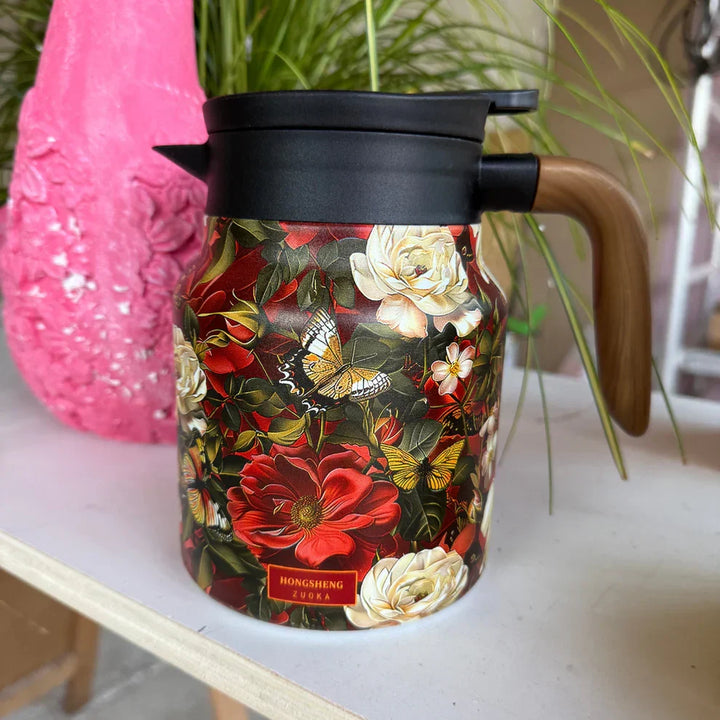 Veilige, morsvrije hotpot theepot met theezeef voor een schone en warme thee-ervaring in huis.