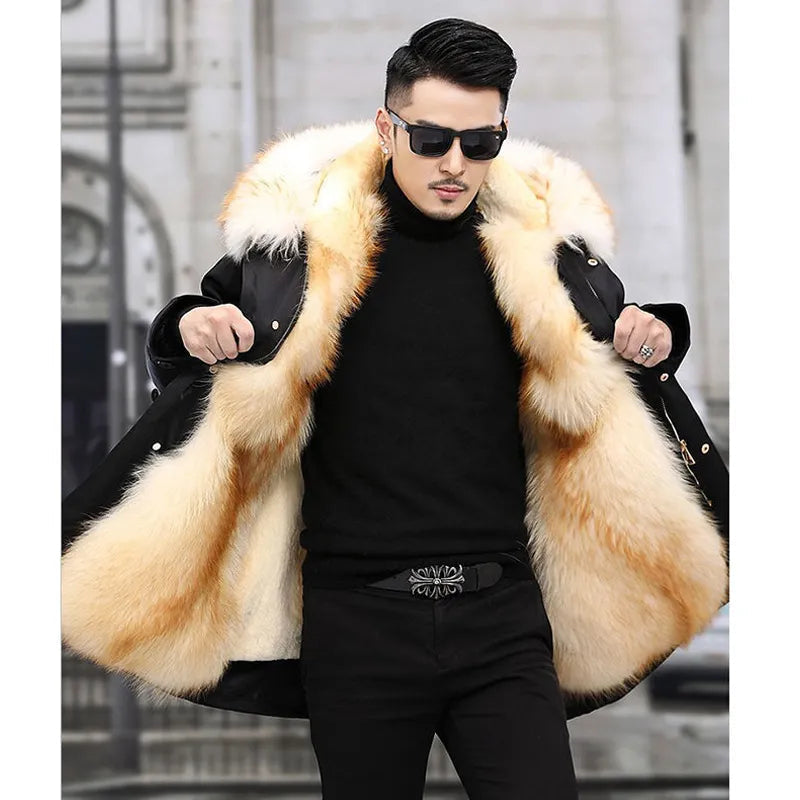 Hoogwaardige heren winterparka, gevoerd en winddicht, voor optimale warmte en comfort. Onmisbare winterkleding voor buiten.