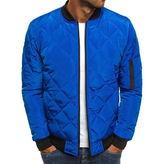Casual heren bomberjack, perfect voor dagelijks gebruik en een warme, trendy look.