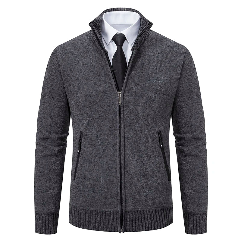 Heren vest in kastanjebruine kleur