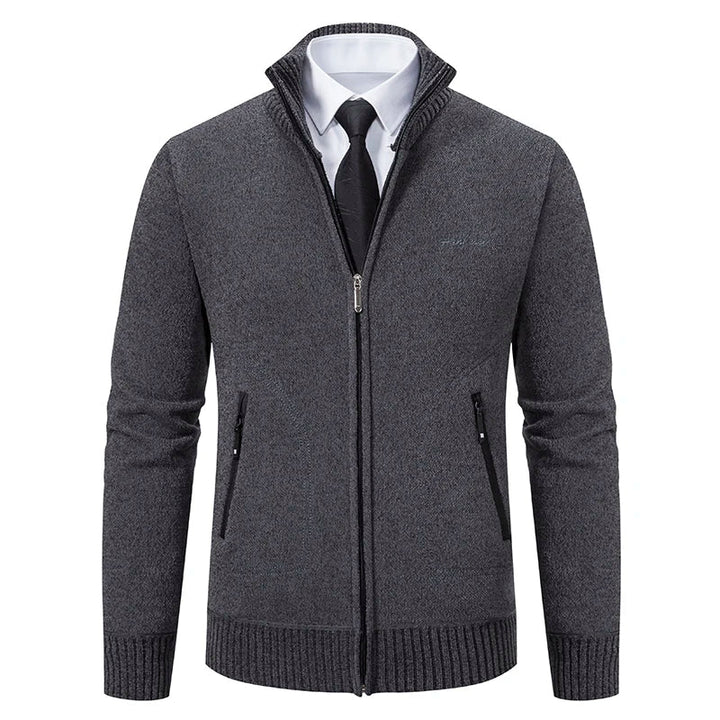Heren vest in kastanjebruine kleur