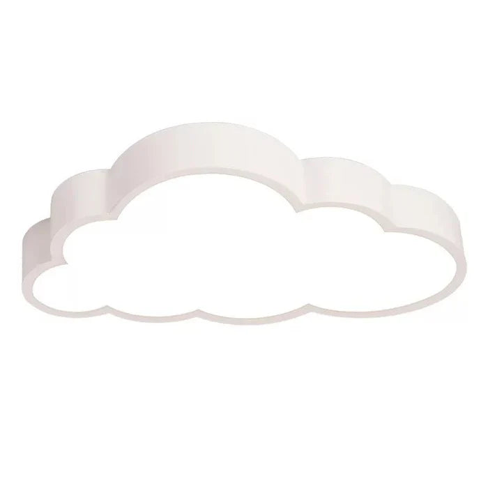 Energiezuinige LED plafondlamp, witte wolk vorm. Speelse kinderkamer lamp die jarenlang meegaat.