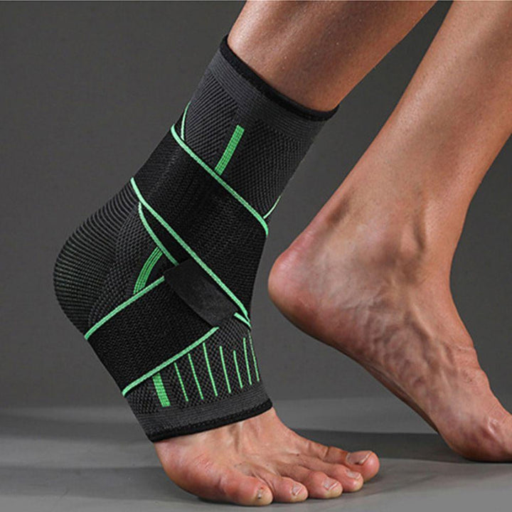 Enkelbrace met compressie voor effectieve pijnverlichting bij blessures. Ideaal voor herstel en sport.