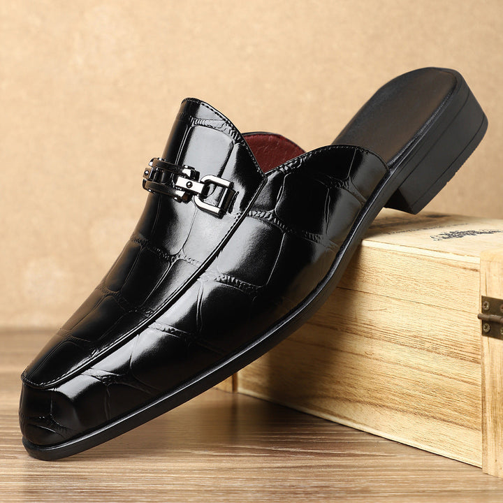Heren loafers met hak: Trendy en veelzijdig voor casual of geklede outfits. Stijlvol en aangenaam draagcomfort.
