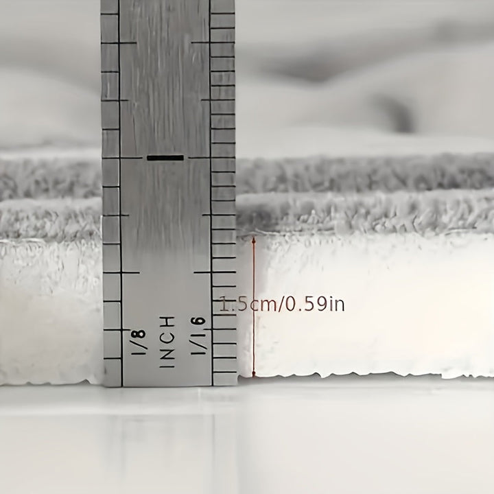 Antislip badkamer mat in comfortabel design voor dagelijks gebruik