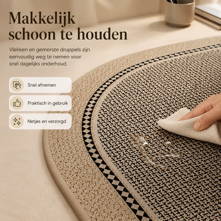 Vloerbeschermer in Ruit uitvoering