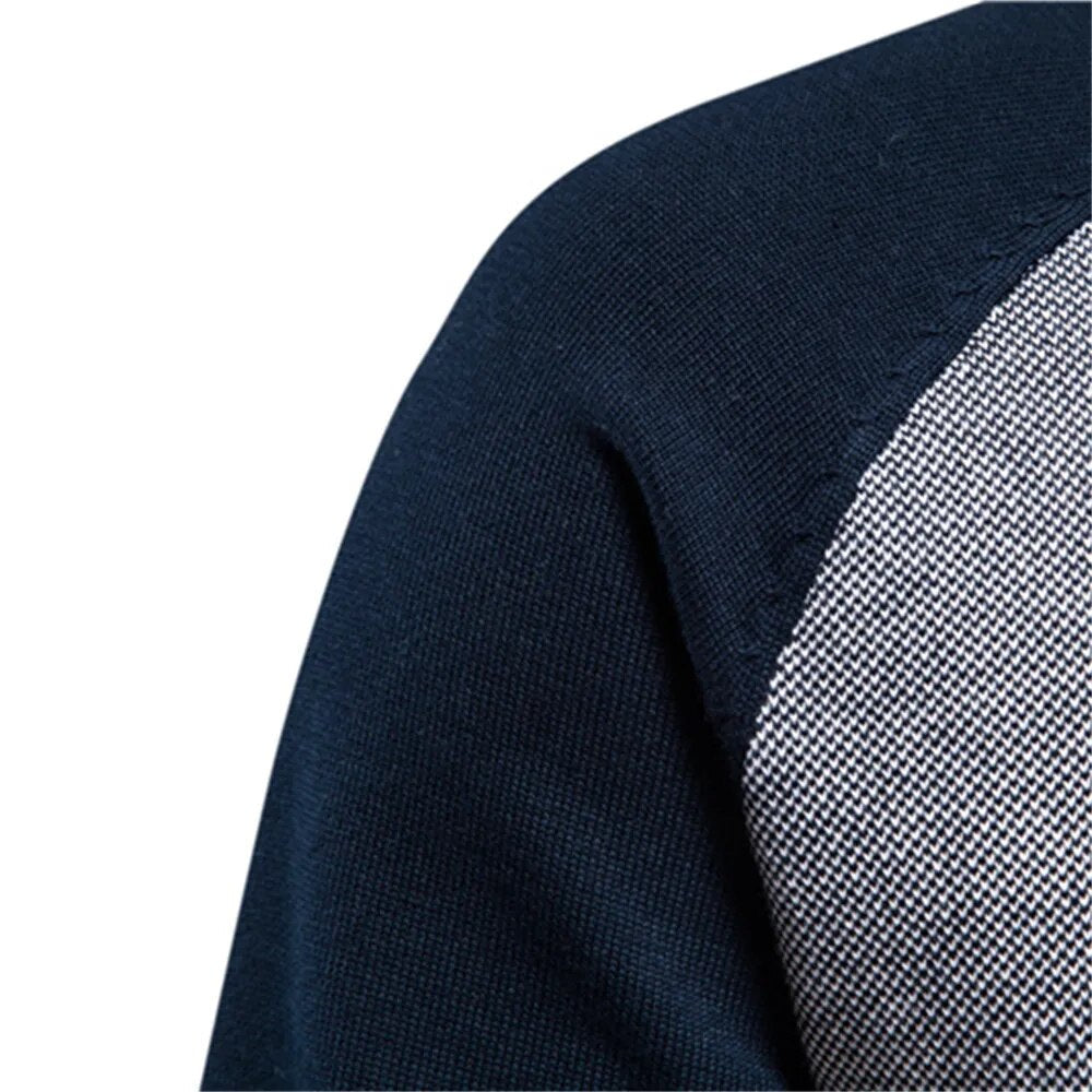 Casual heren vest, uitgevoerd als trendy college vest. Warm en comfortabel voor dagelijkse stijl.