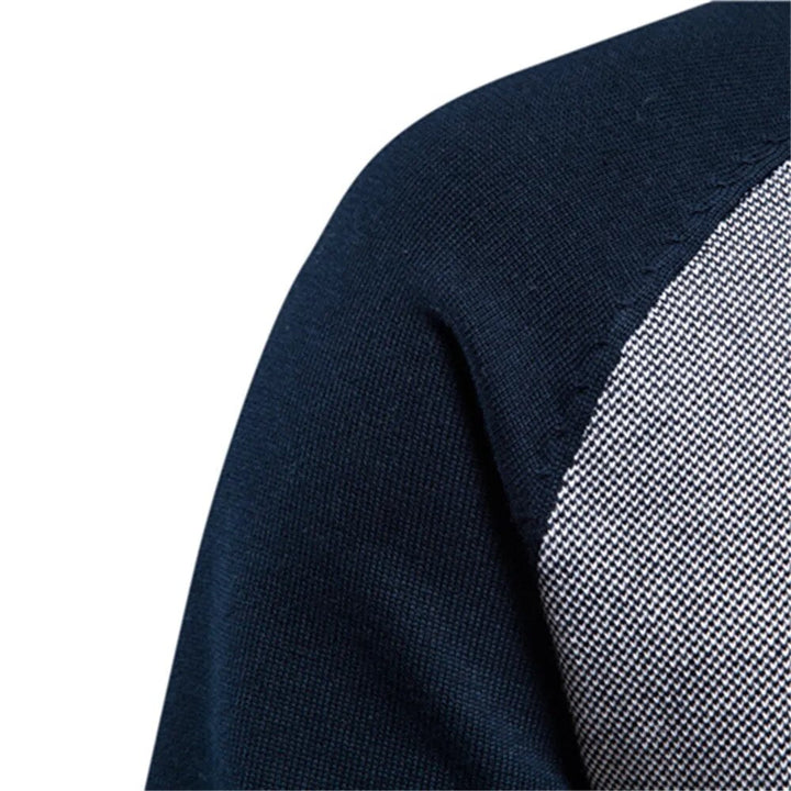 Casual heren vest, uitgevoerd als trendy college vest. Warm en comfortabel voor dagelijkse stijl.