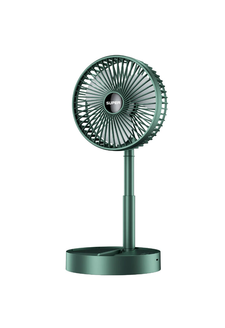 USB-oplader compatibele ventilator, opvouwbaar en draagbaar, langdurige en krachtige verfrissing.