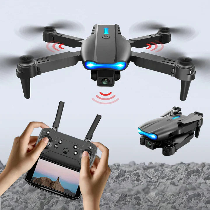 4K HD drone met dubbele camera voor scherpe luchtfotografie en video's. Perfect voor beginners.