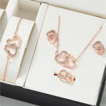 Roségouden set