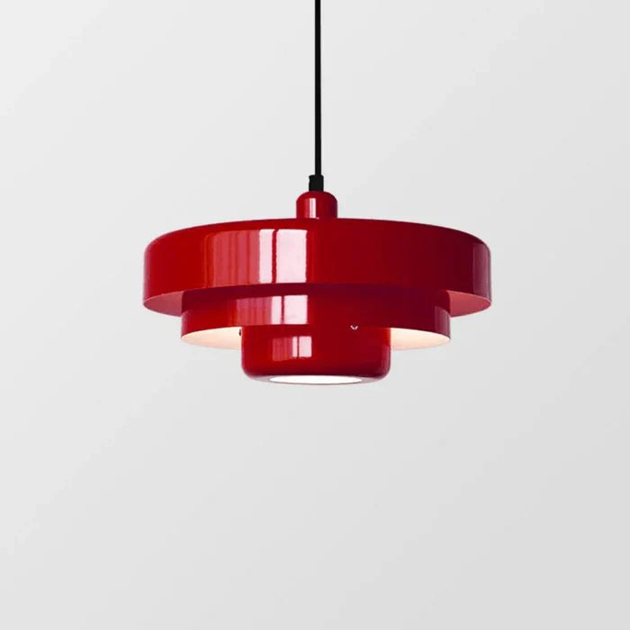 Industriële stijl LED hanglamp met een vintage look, perfect voor modern interieur design.