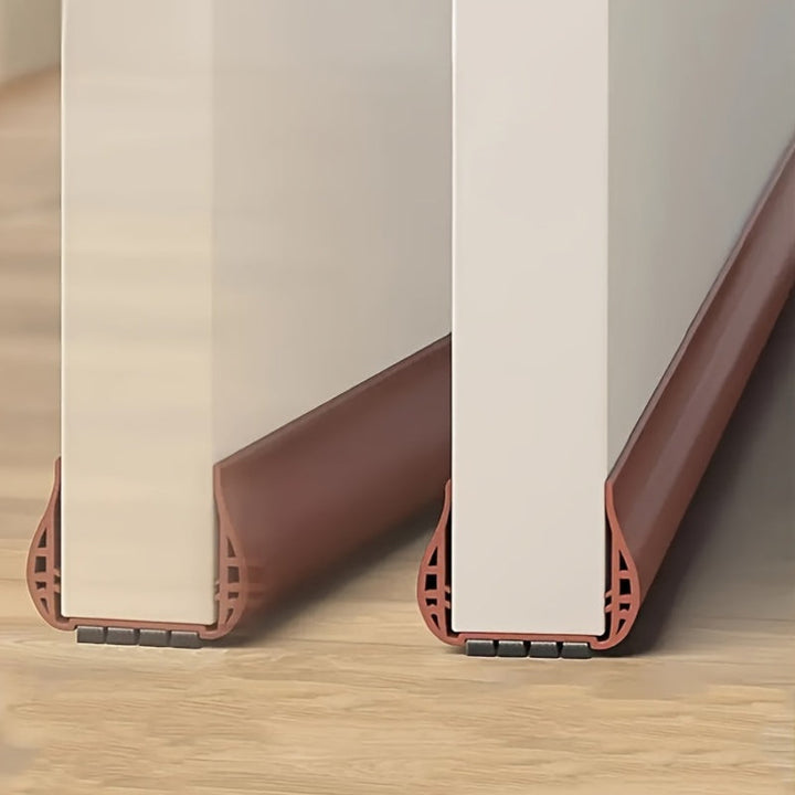 Tochtwering universele isolatiestrip voor onder de deur. Maximaliseer energiebesparing en warmtebehoud.