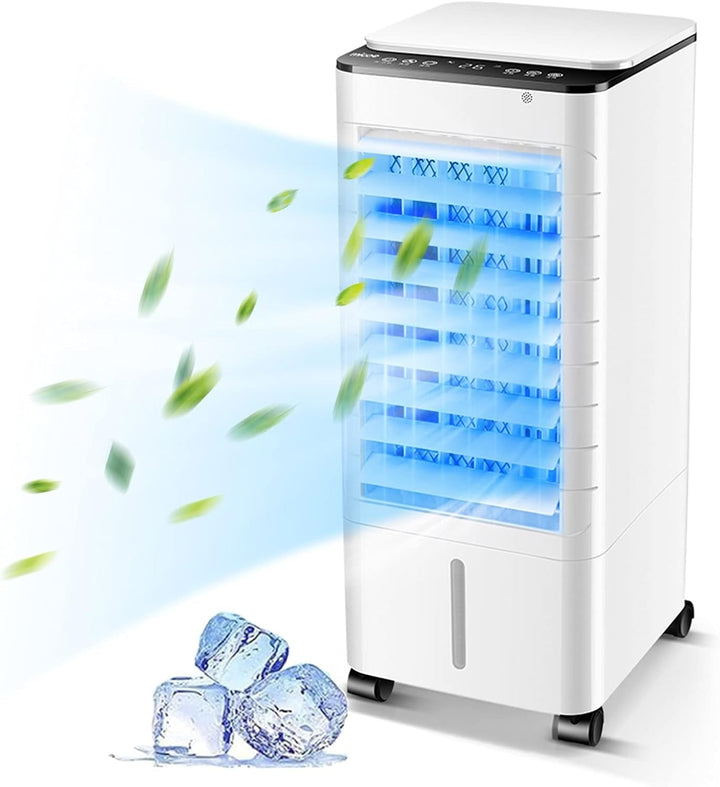 Draagbare airconditioner voor flexibele koeling thuis en op kantoor, modern design.