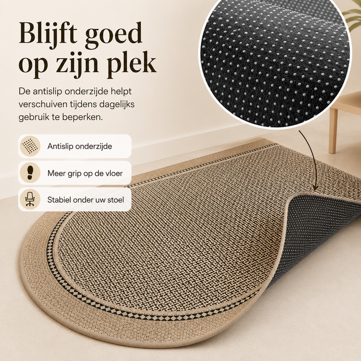 Sfeerimpressie van de beschermmat in een kantoor