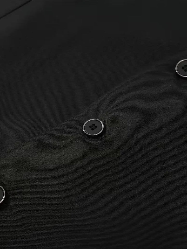 Strakke pantalon broek behorend bij het slim fit herenkostuum