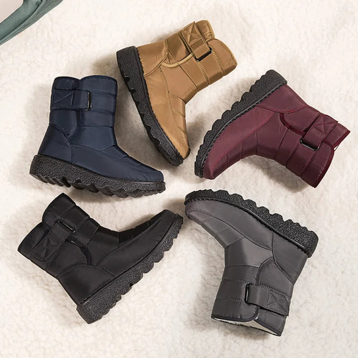 Robuuste heren winterlaarzen, waterdicht en antislip, perfect voor avonturen in de sneeuw en kou.