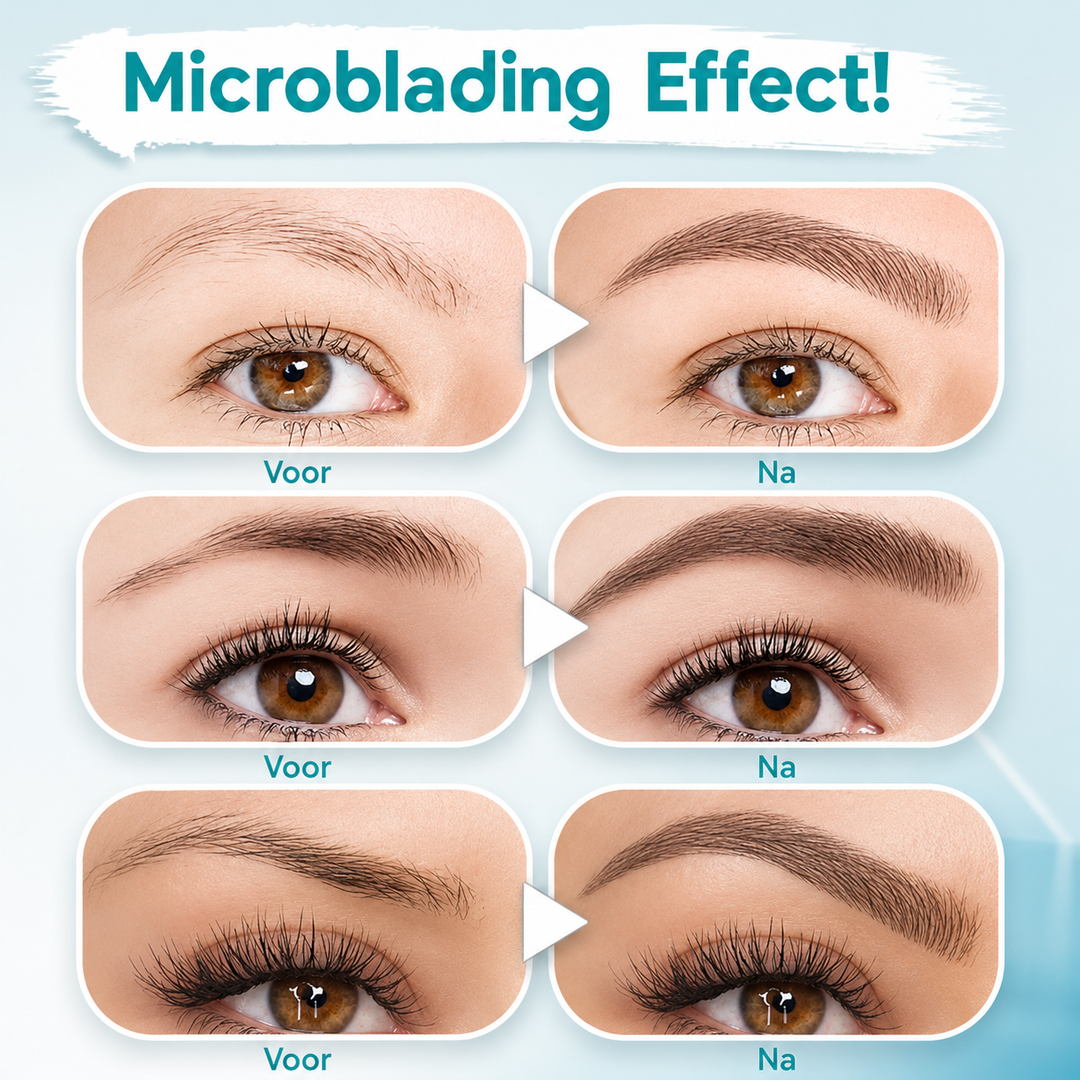 Dames Microblading Wenkbrauwpen – Natuurlijk en Langhoudend
