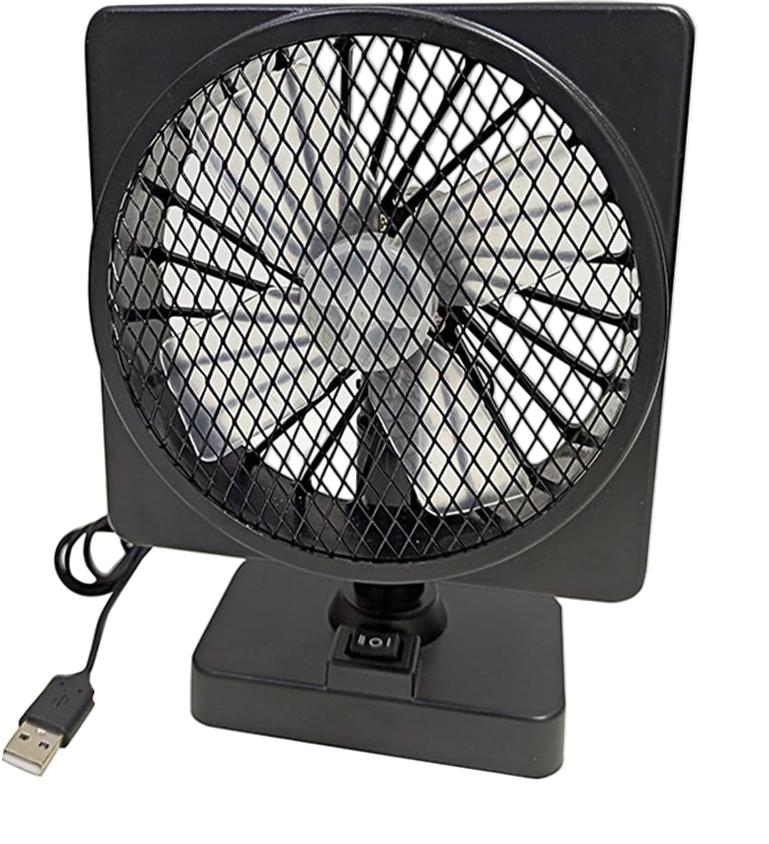 Draagbare 12V USB koelventilator voor in de auto, zorgt voor comfortabele temperaturen onderweg.