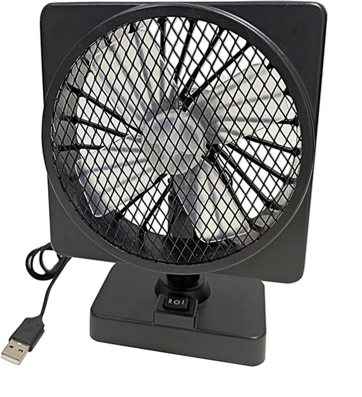 Draagbare 12V USB koelventilator voor in de auto, zorgt voor comfortabele temperaturen onderweg.