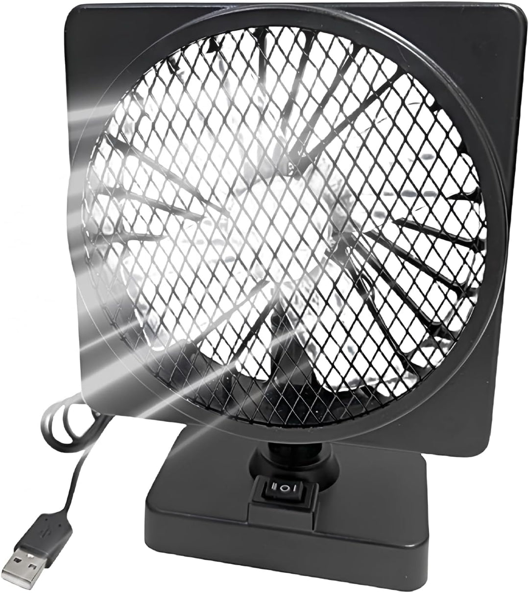 Aurovent 12V USB auto koelventilator, essentieel accessoire voor reizen en warme dagen.